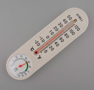 Бытовой гигрометр и термометр
