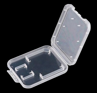 Кейс коробочка для SD и microSD карт памяти