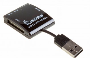 Картридер USB 2.0 SD/TF/MS/M2