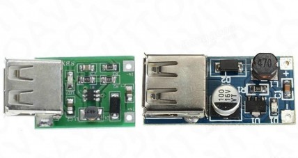 Повышающий преобразователь DC-DC до 5 В USB