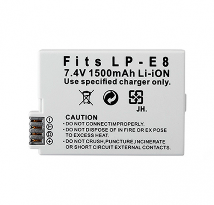 Аккумулятор Canon LP-E8 1500mAh