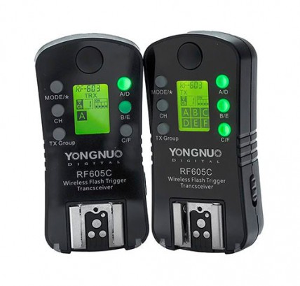 Радиосинхронизаторы триггеры Yongnuo RF-605C
