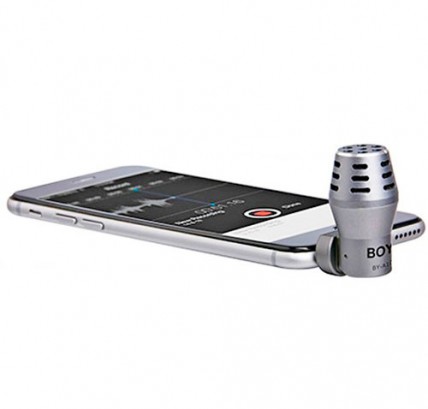 Микрофон BY-A100 для iPhone, iPad, Android
