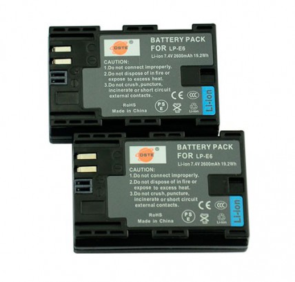 Аккумулятор Canon LP-E6 2600 mAh